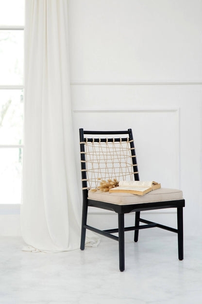 Alaska Dining Chair With Seat Cushion