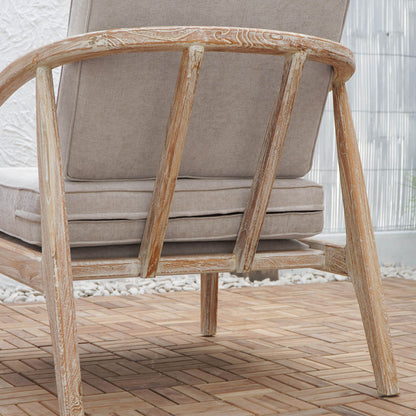 Abigail Lounge Chair With Cushion Set