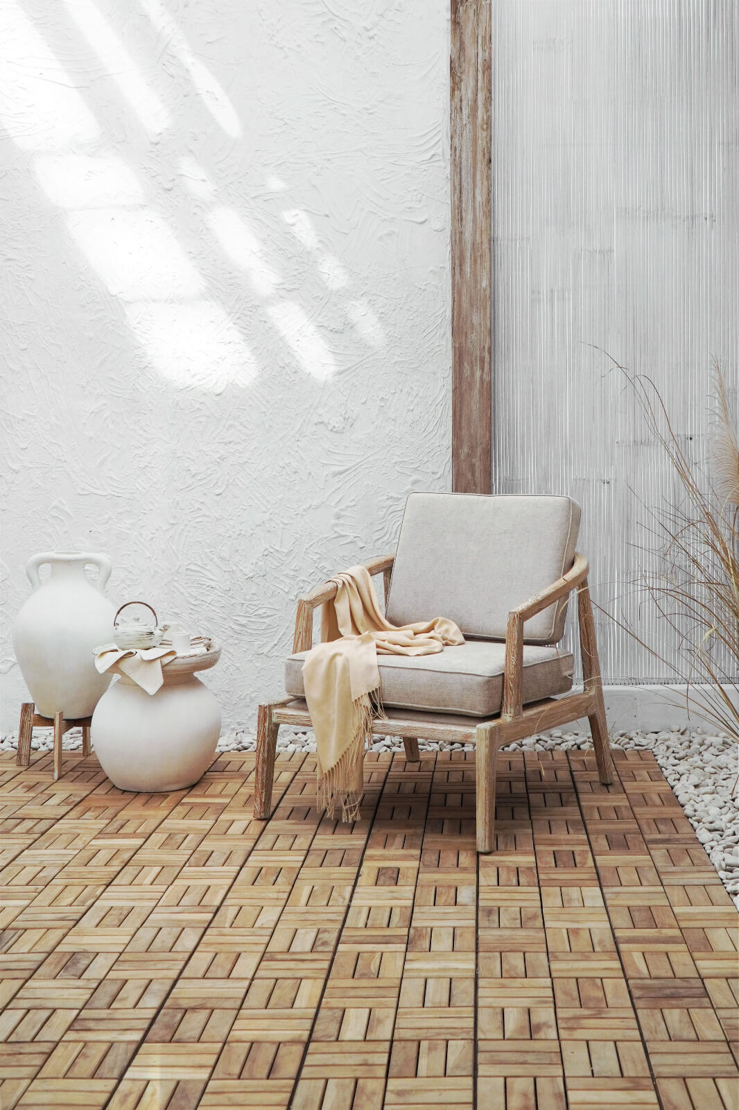 Abigail Lounge Chair With Cushion Set