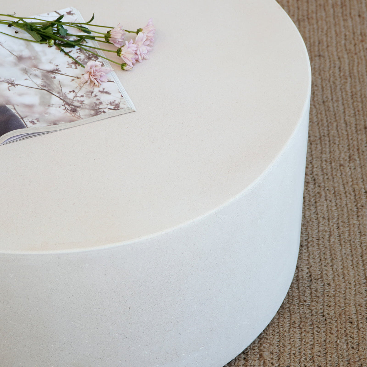 Galatea coffee table, boho furniture handmade by Balinese artisans