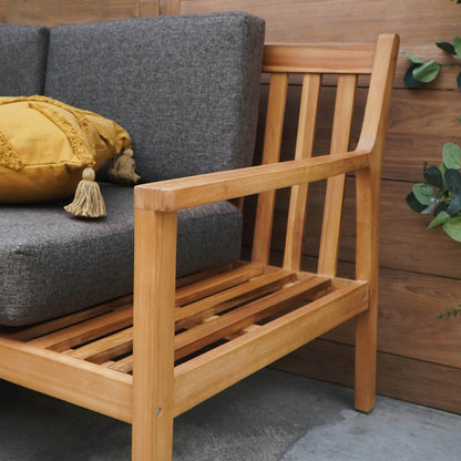 Maramis Living Corner Set With Cushion Set And Coffee Table No Glass