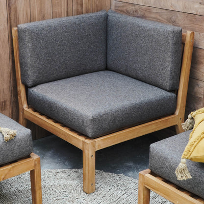 Maramis Living Corner Set With Cushion Set And Coffee Table No Glass