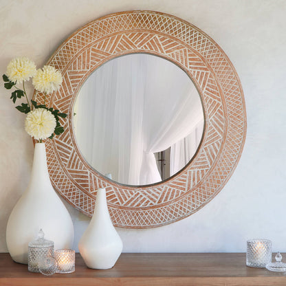 Bali Furniture – Dhoho Round Mirror - Small