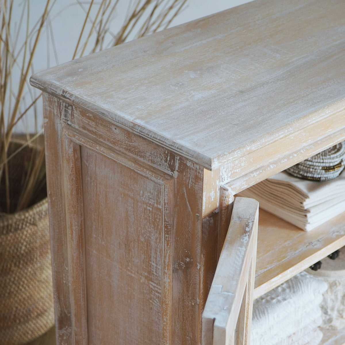 Mahogany cabinet – Sevilla, natural natural materials in boho style
