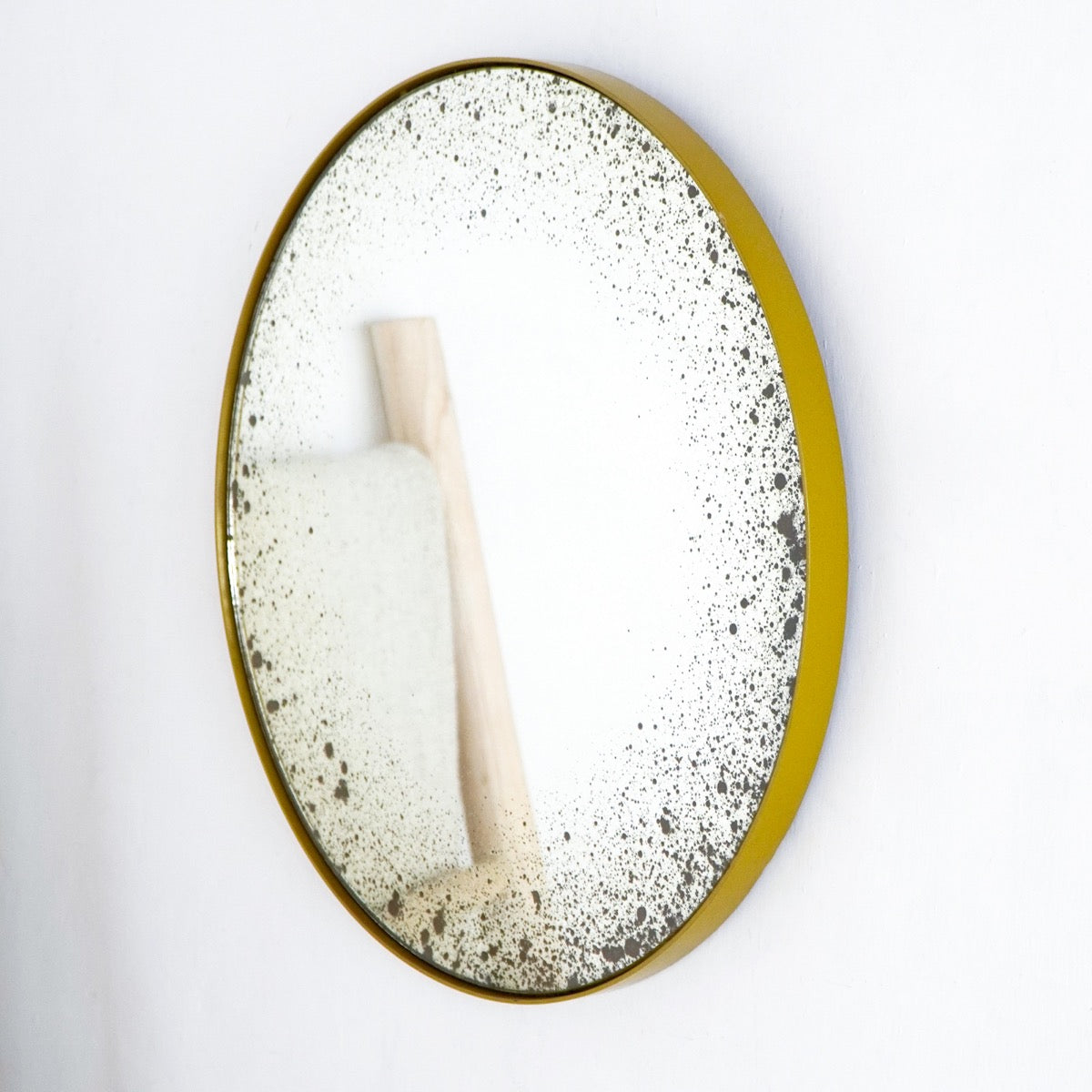 George Round Antique Mirror - Small