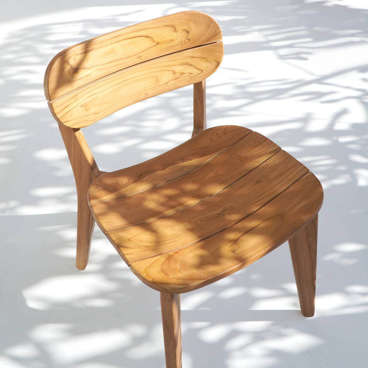 Teak dining chair – Kate – boho furniture handmade in Bali by BaliSouk