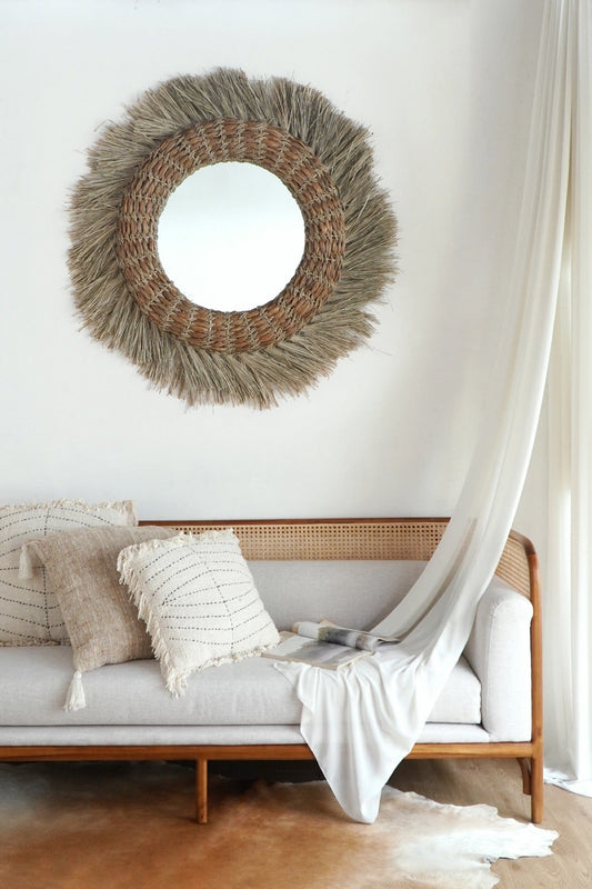 Tasya Round Mirror