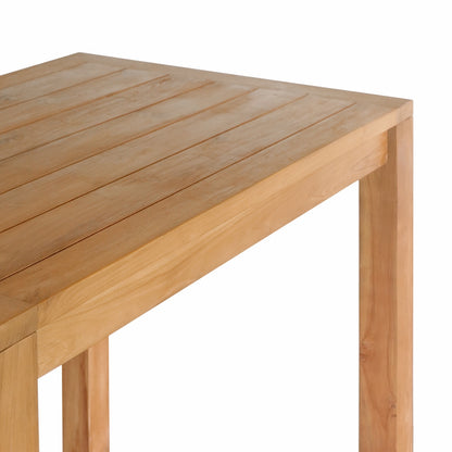 Handcrafted teak bar table – Dante, boho furniture from BaliSouk