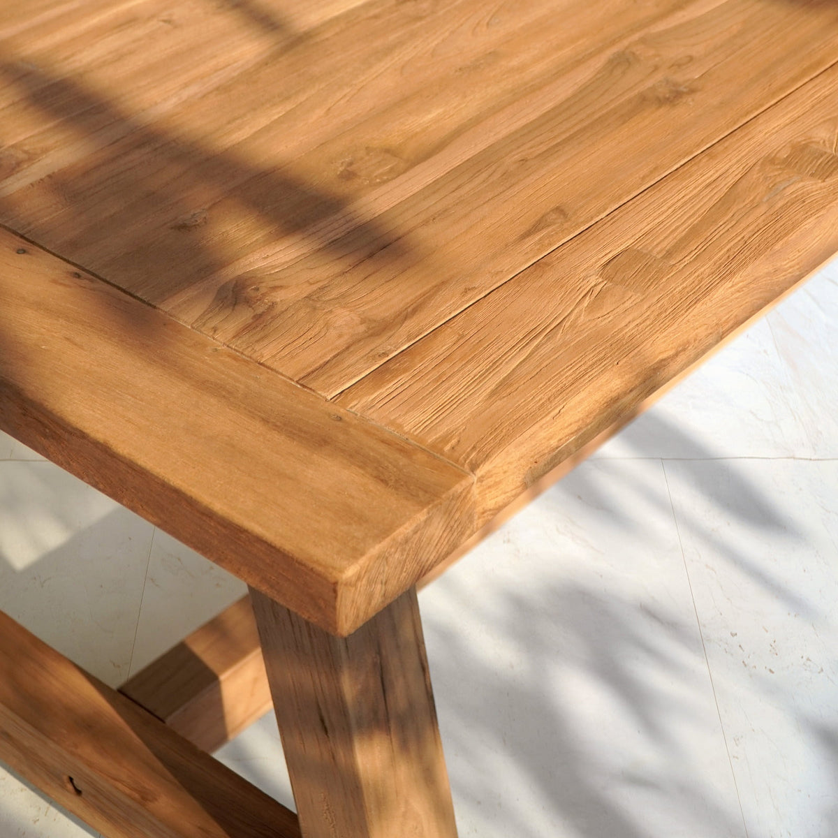 Lincoln dining table by BaliSouk – boho furniture made in Bali