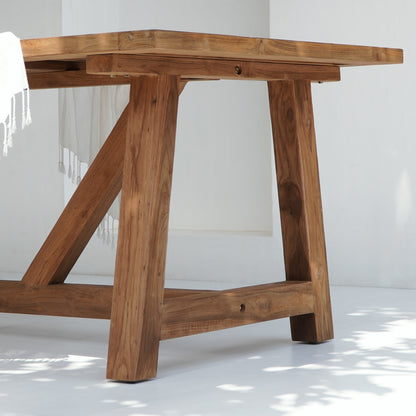 Lincoln dining table by BaliSouk – boho furniture made in Bali