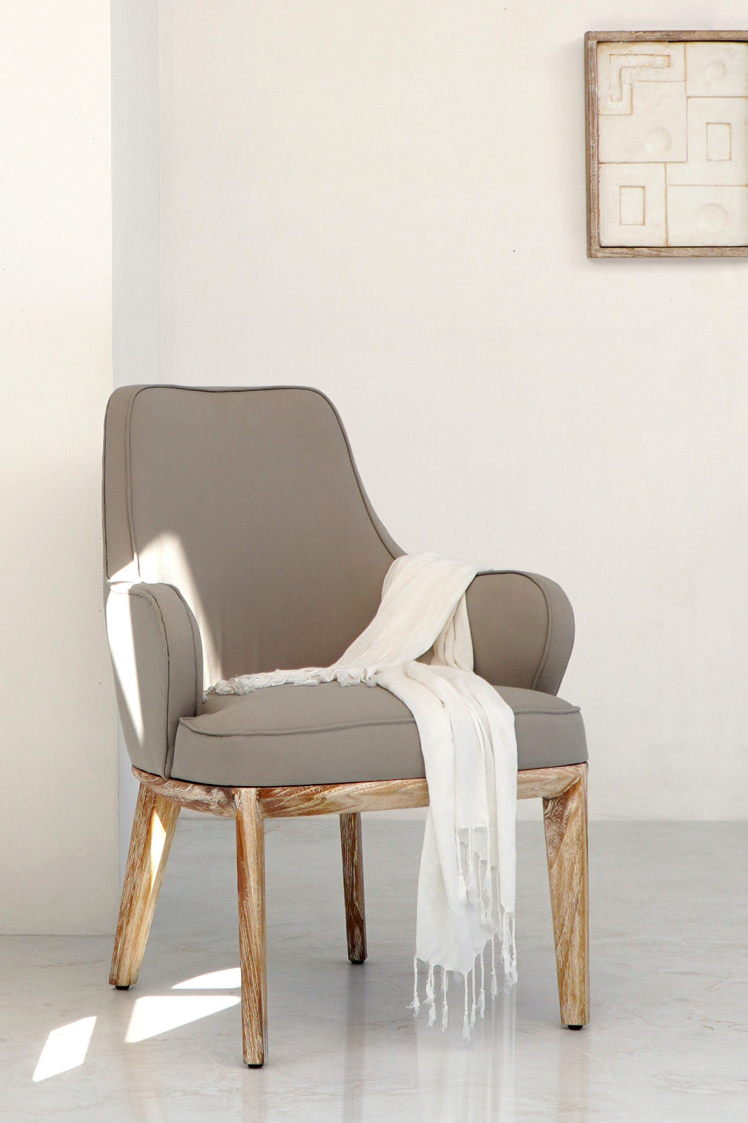 Teak armchair – Phoebe – boho furniture handmade in Bali by BaliSouk