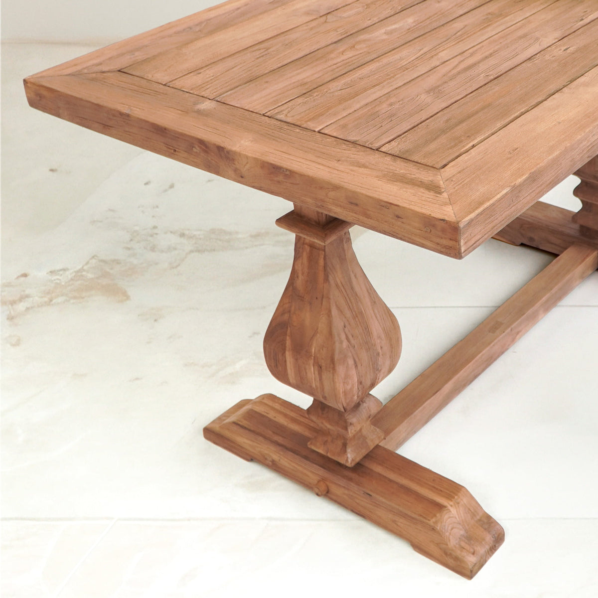Varna table in natural materials – boho furniture by BaliSouk