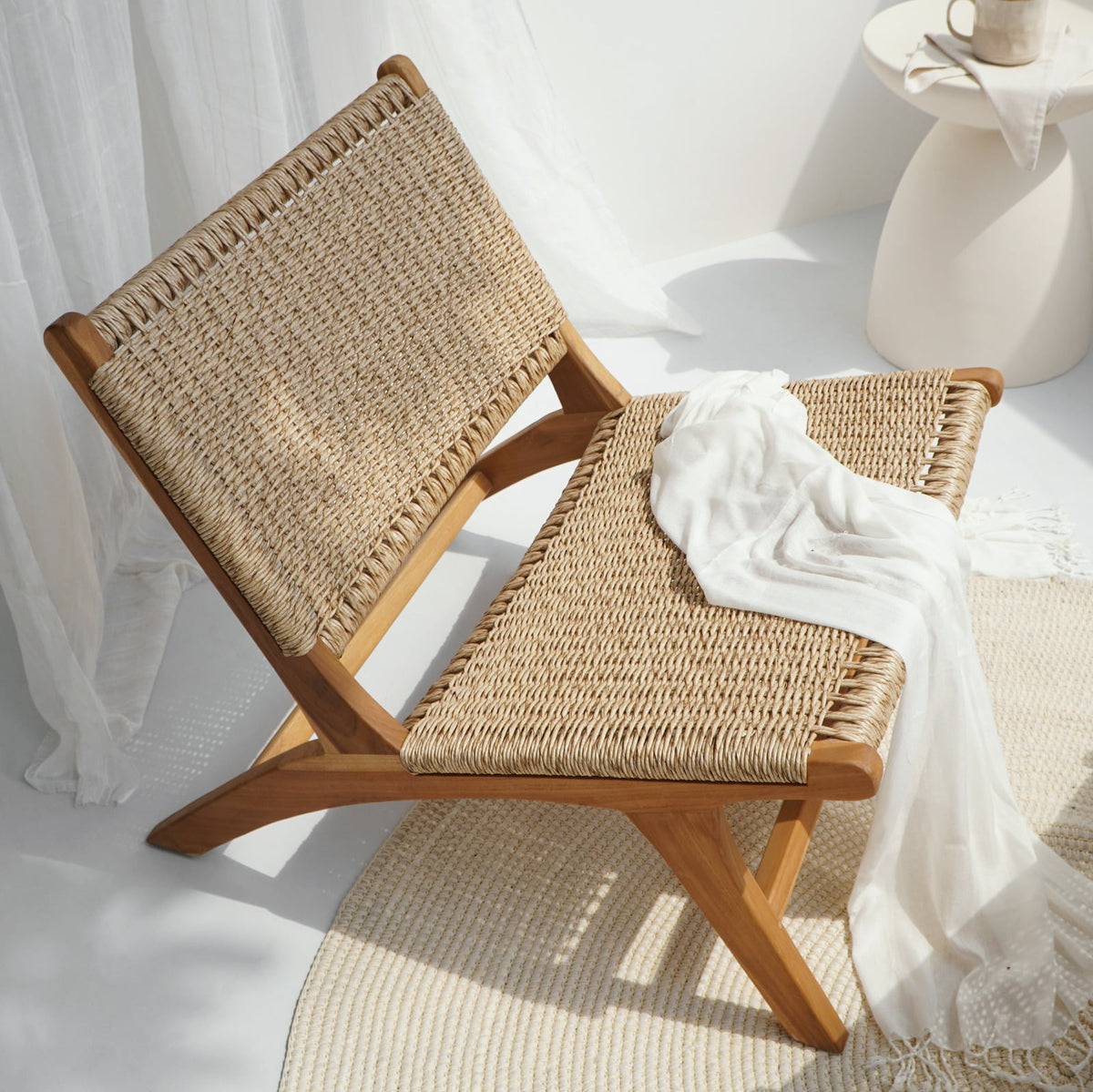 The Paris Catania chair – natural materials, boho furniture handmade in Bali