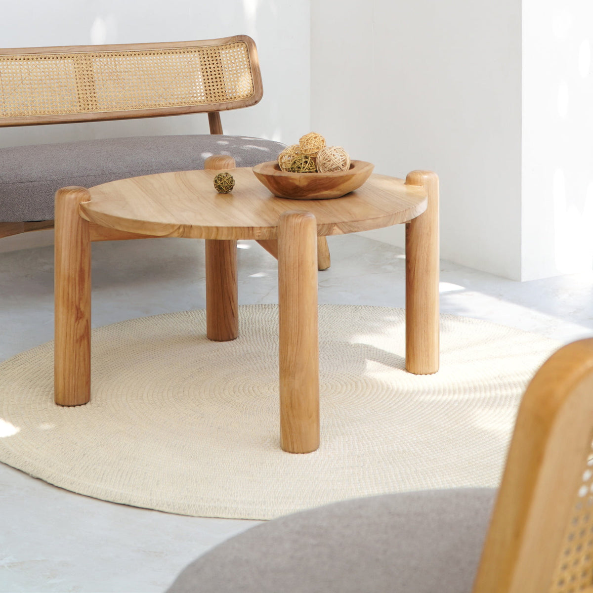 Roskilde living set by BaliSouk – boho furniture made in Bali