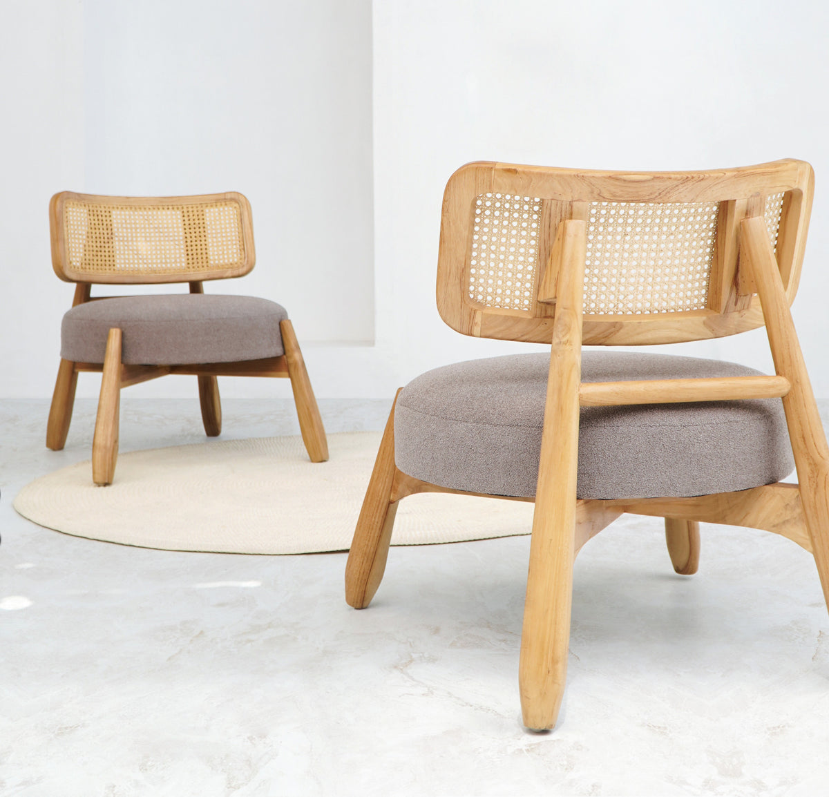 Roskilde living set by BaliSouk – boho furniture made in Bali