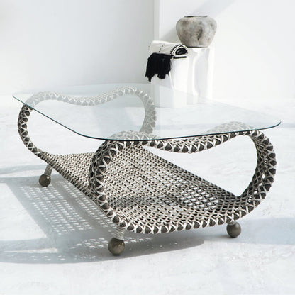 Crab living set in natural materials – boho furniture by BaliSouk