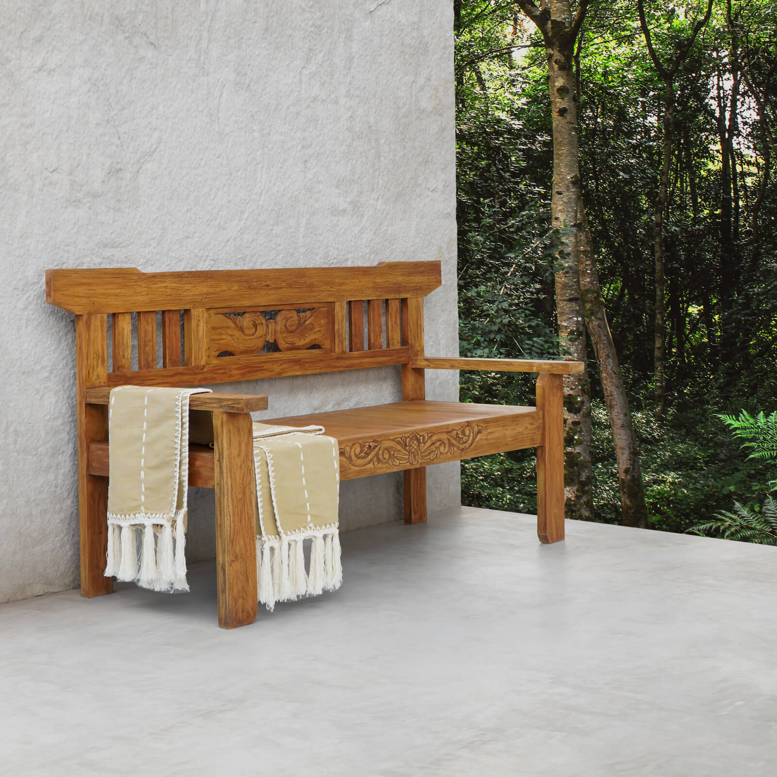 Bali Furniture – Madura Bench Without Cushion