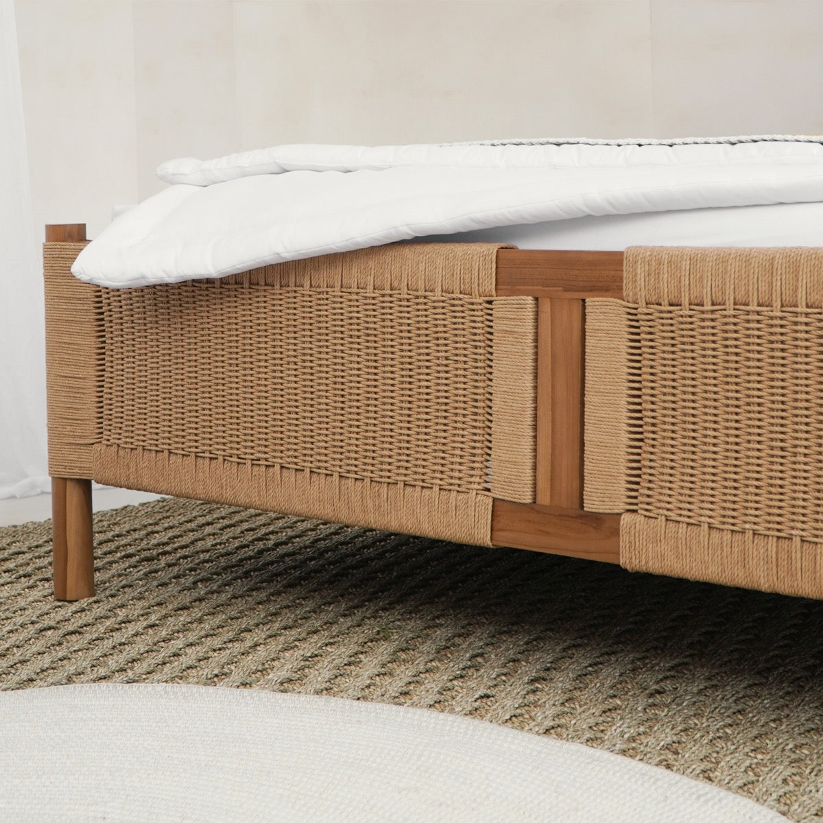 Kalathas Bed With Headboard