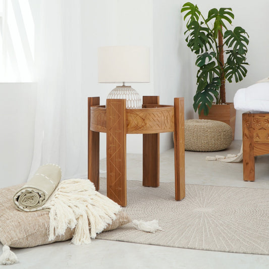 Samaya Round Bedside