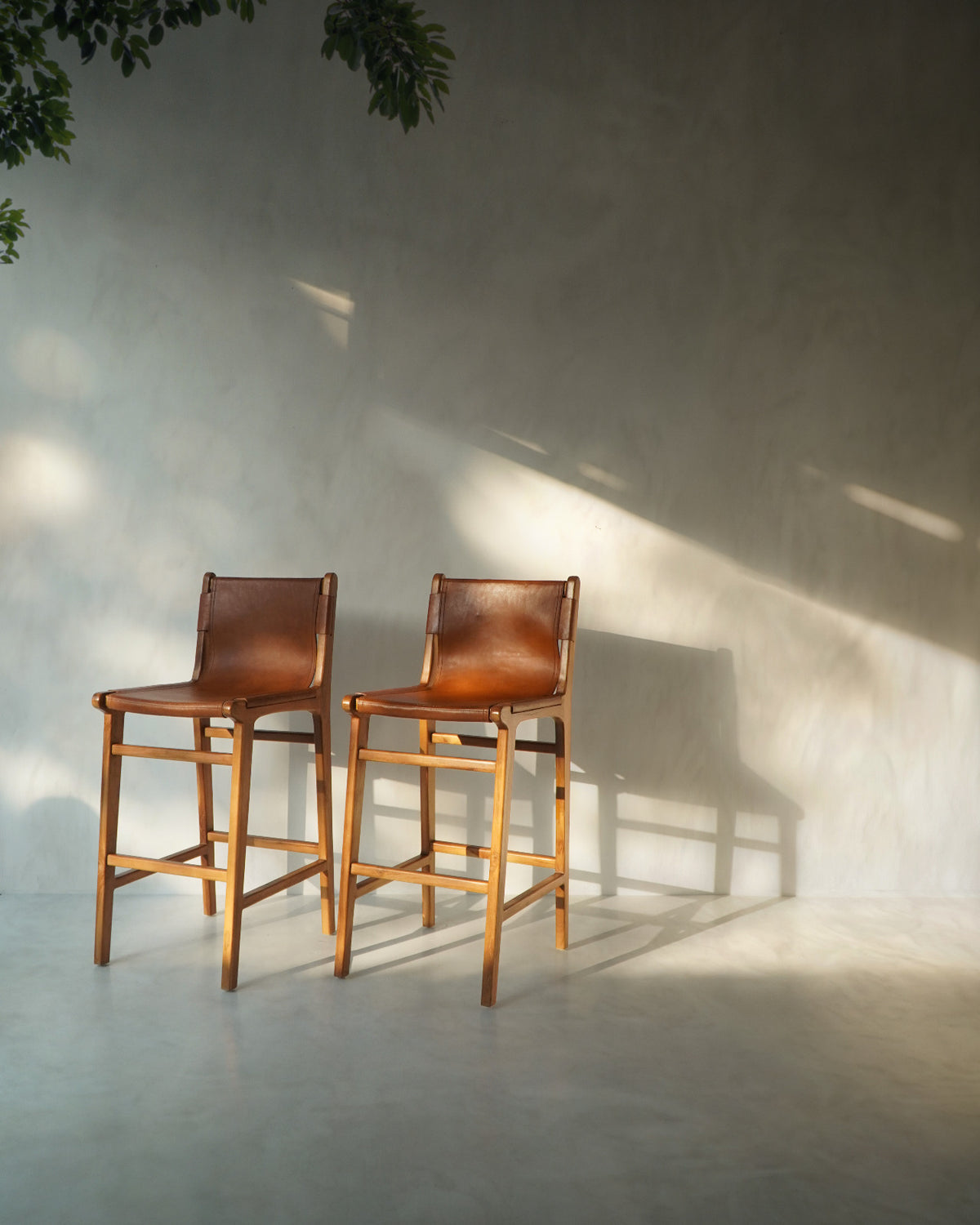 Katjia Bar Chair Natural Frame