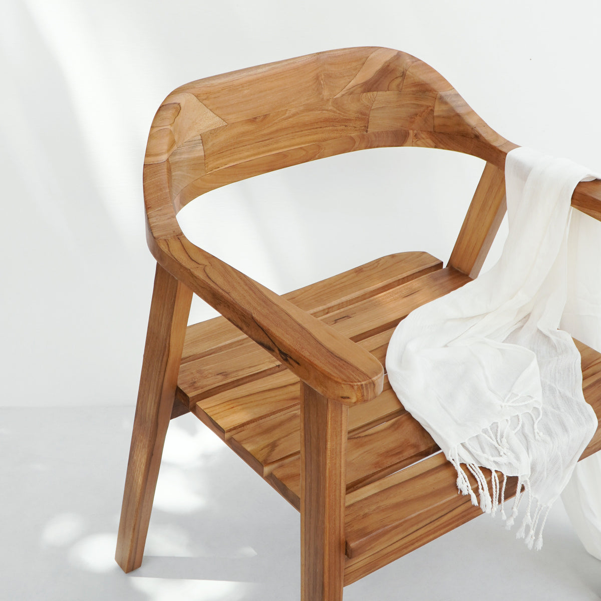 The Dave dining chair – natural materials, boho furniture handmade in Bali