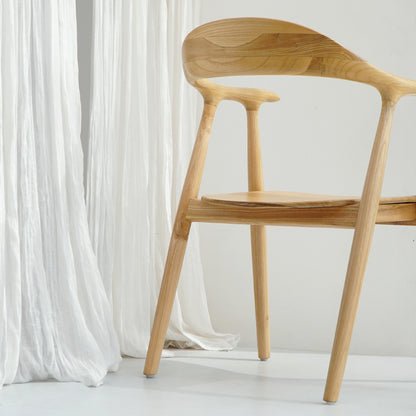 Roma – natural materials armchair, boho furniture from Bali