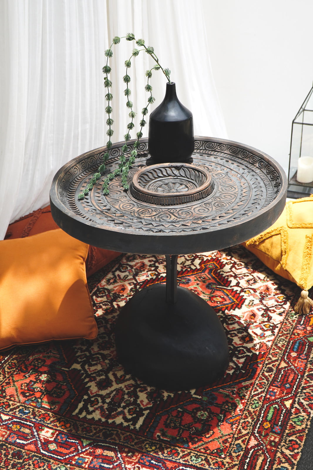Karmara – natural materials table, boho furniture from Bali