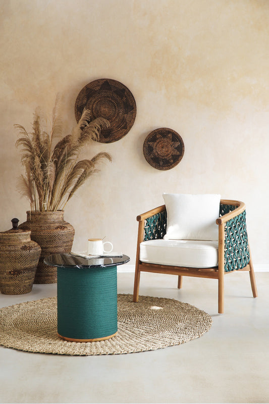 Bali Furniture – Mauro Side Table – Mauro Side Table brings a refined Bali a