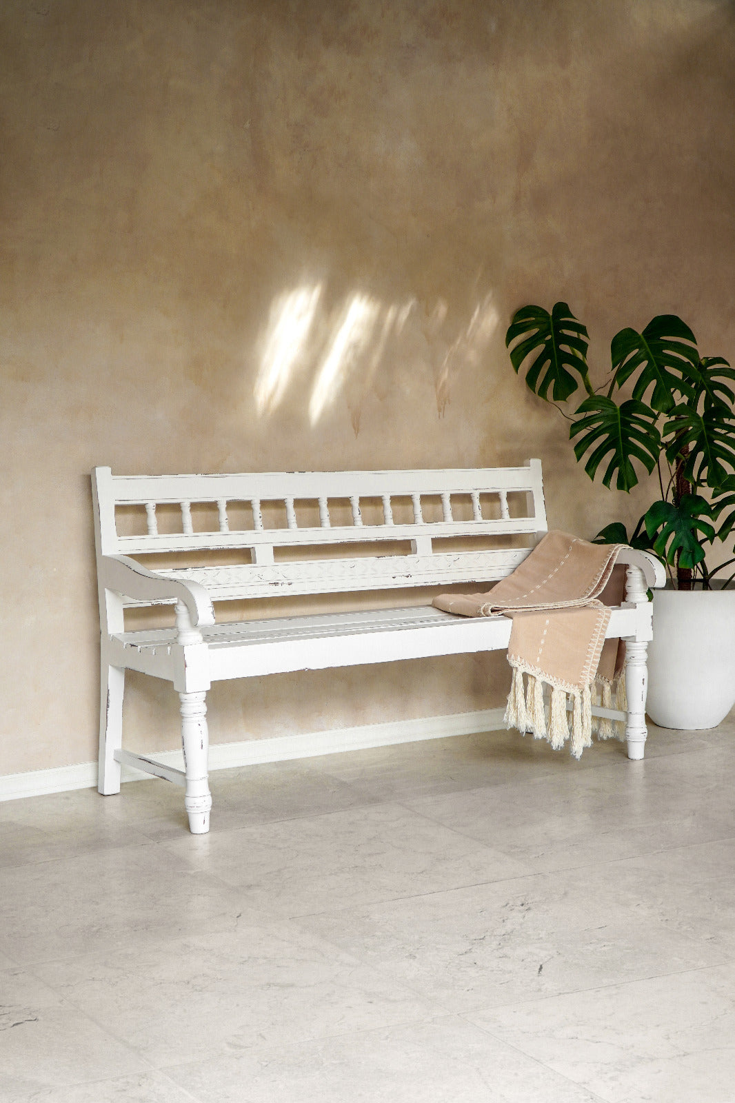 Bali Furniture – Nice Bench Three Seaters Without Cushion