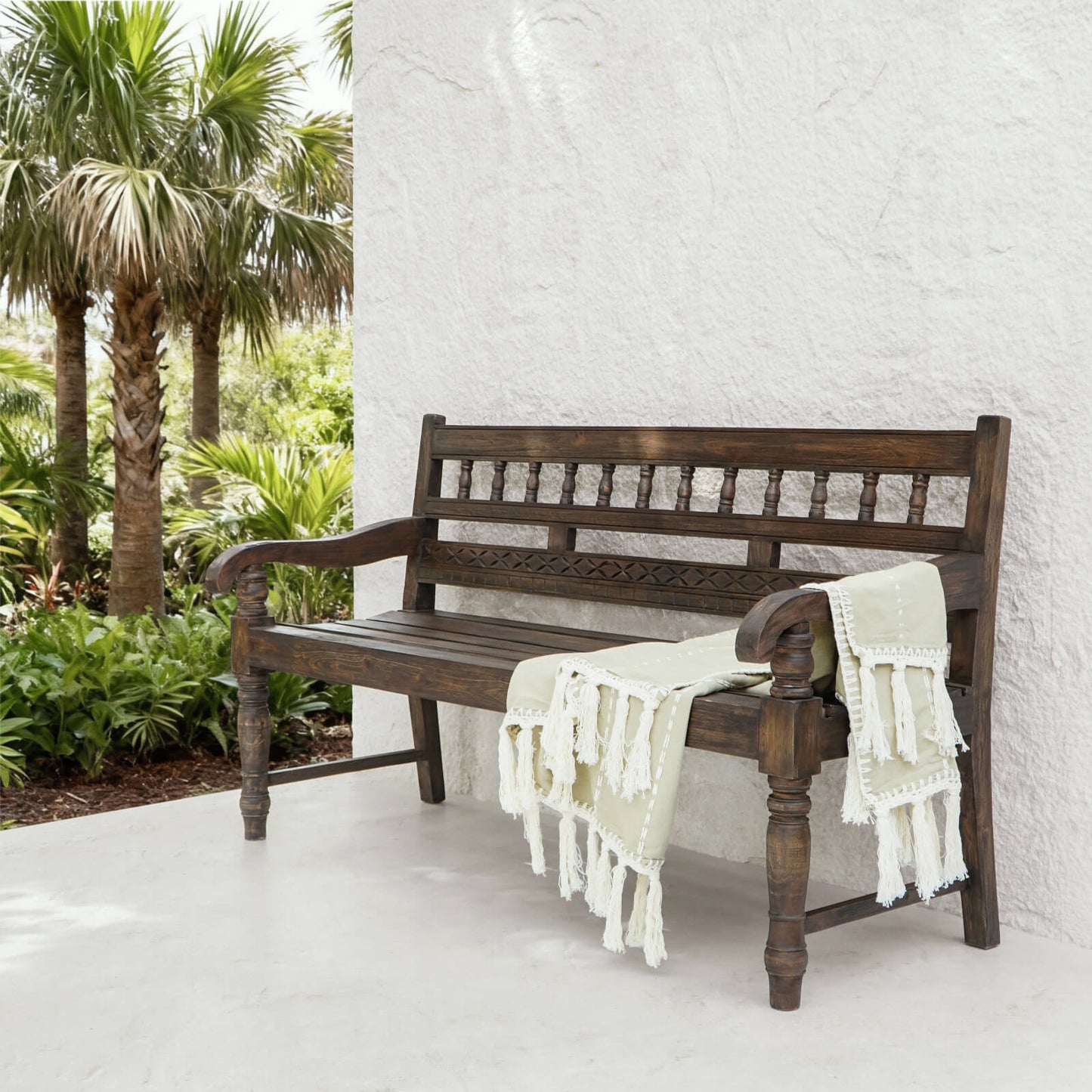 Bali Furniture – Nice Bench Three Seaters Without Cushion