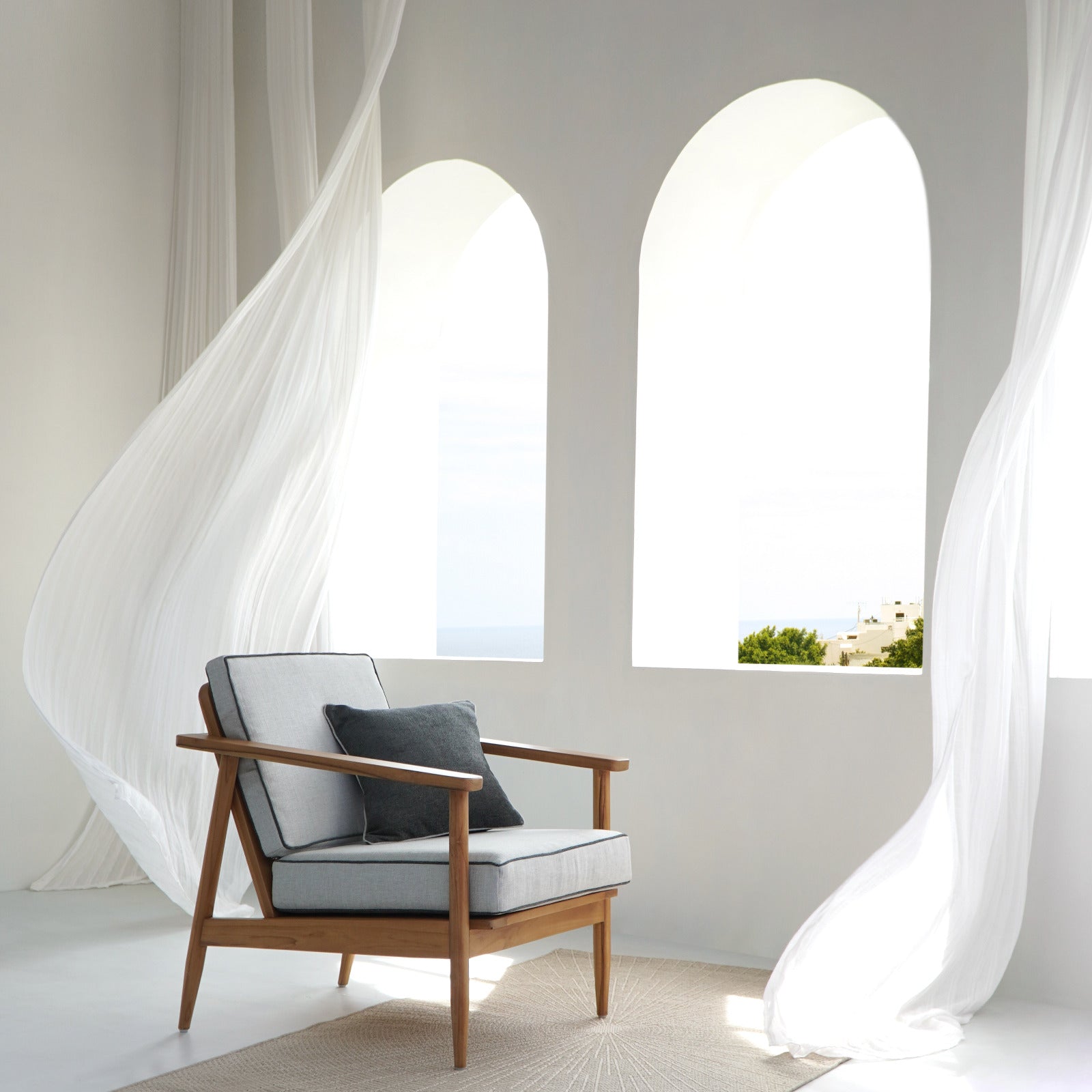 Bali Furniture – Aubry Lounge Chair – Aubry Lounge Chair brings a refined Bali