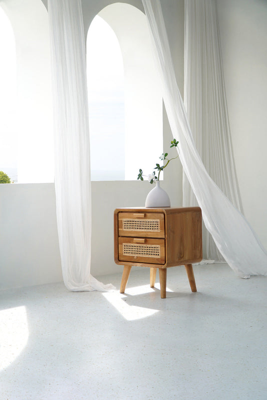 Bali Furniture – Goteborg Side Table - Two Drawers – Goteborg Side Table - Two Drawers brings