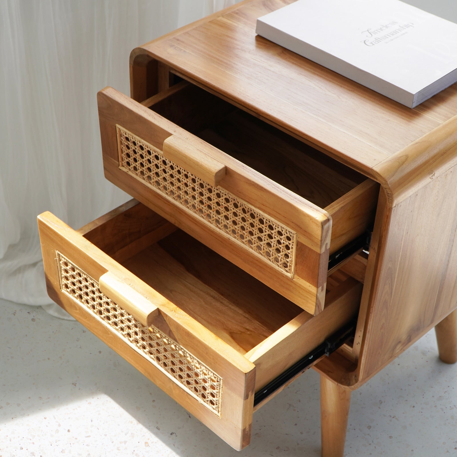 Bali Furniture – Goteborg Side Table - Two Drawers