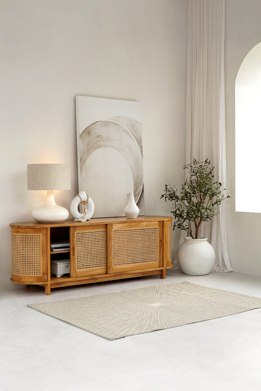 Bali Furniture – Goteborg Buffet Sliding Door – Goteborg Buffet Sliding Door brings a re