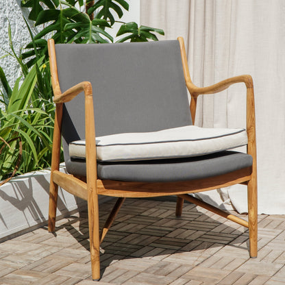 Teak living set Holte – handmade in Bali, boho style