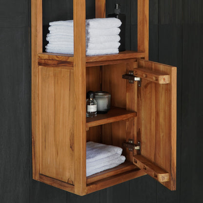 Handcrafted teak cabinet – Anita Bathroom, boho furniture from BaliSouk