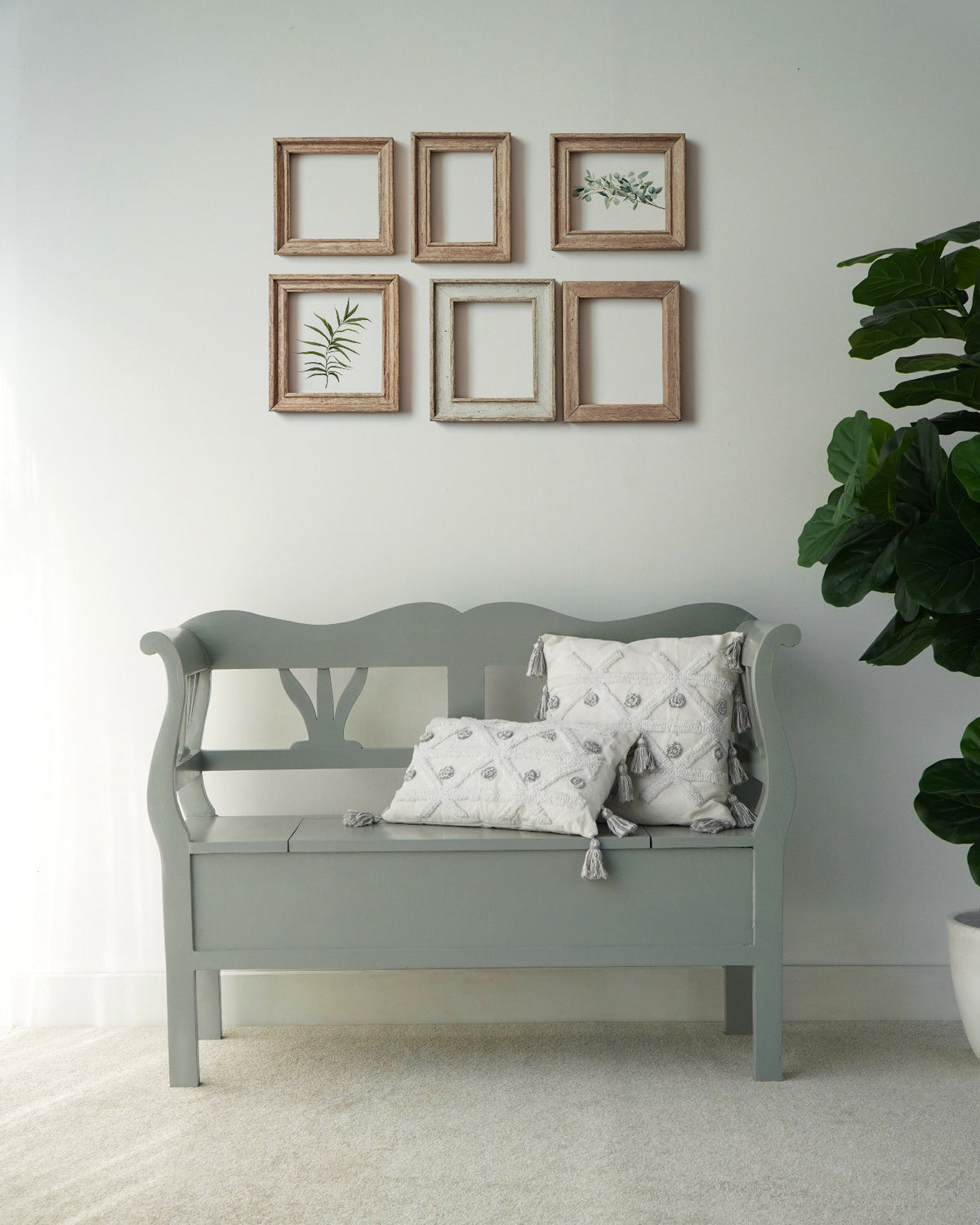 Sander Bench With Storage Seat