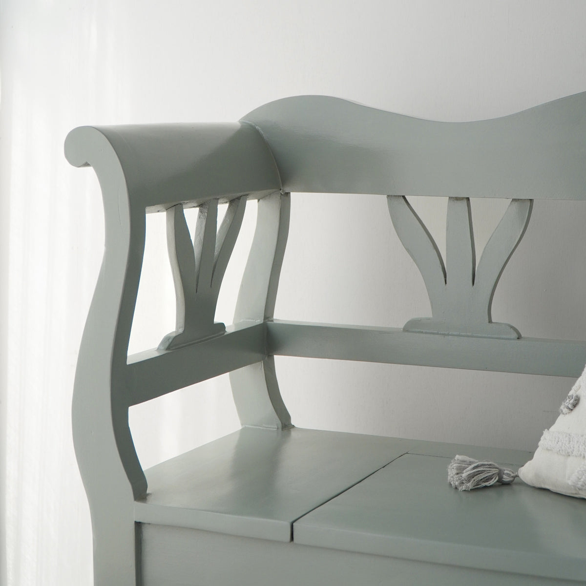 Sander Bench With Storage Seat