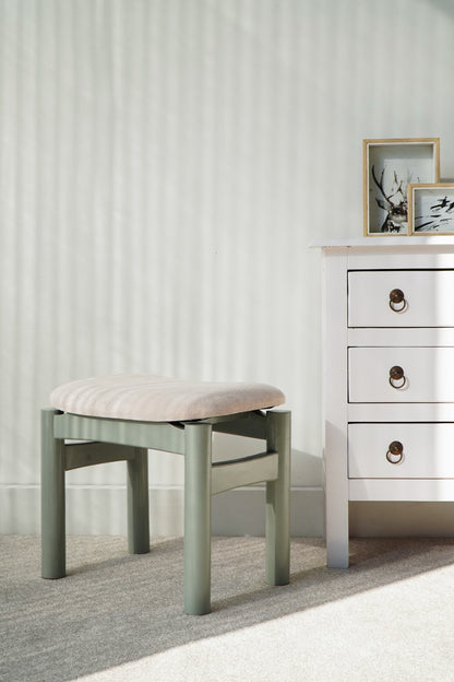 Sander Stool With Off-White Seat