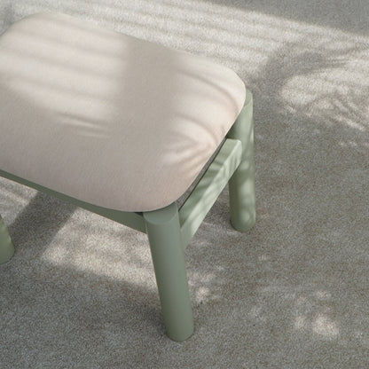 Sander Stool With Off-White Seat