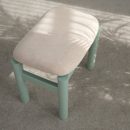 Sander Stool With Off-White Seat