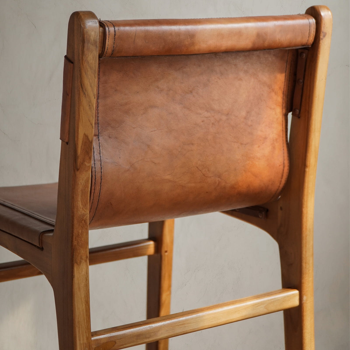 Katjia Bar Chair Natural Frame