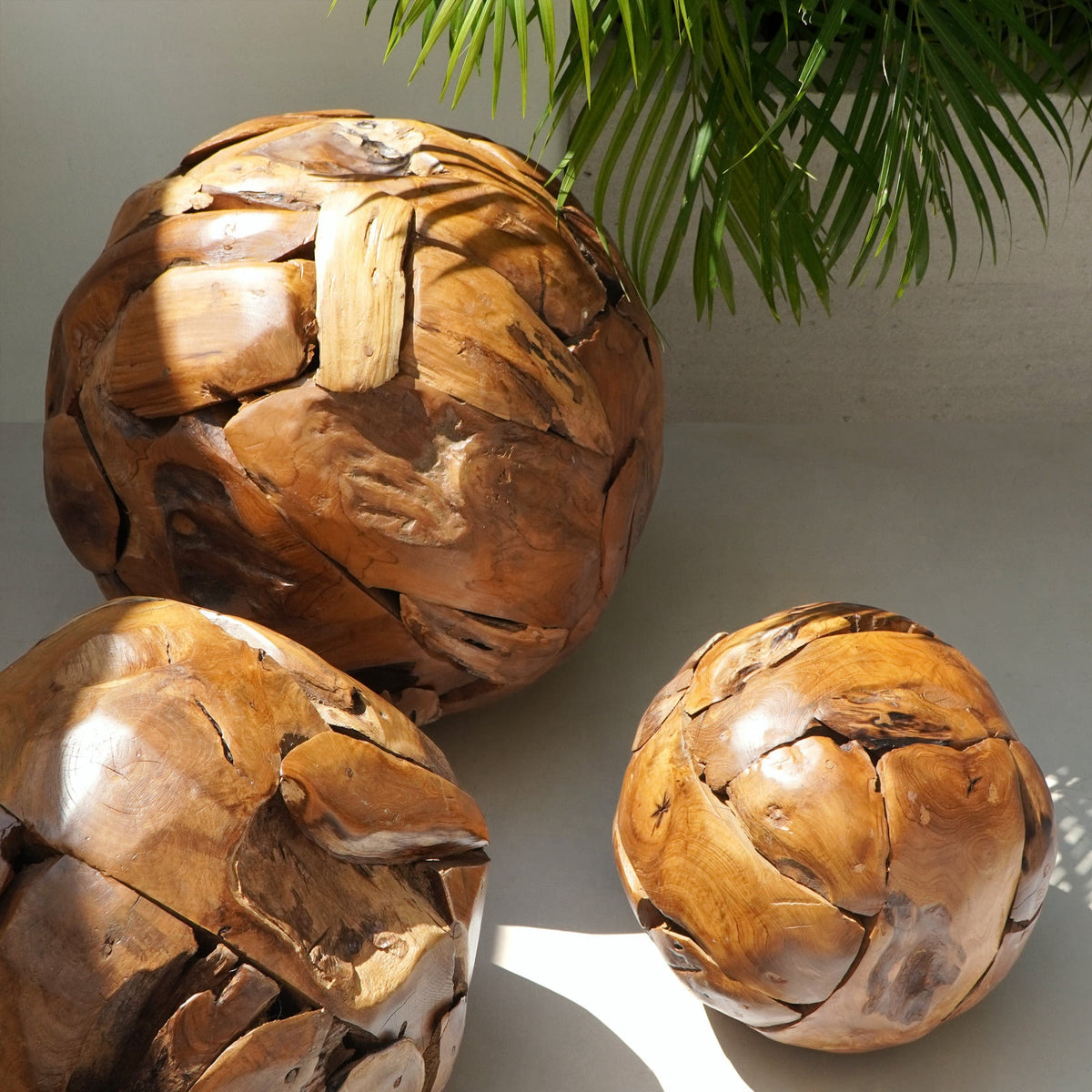 recycled teak decor Jurasic – boho decor handcrafted in Bali by BaliSouk (view 4)