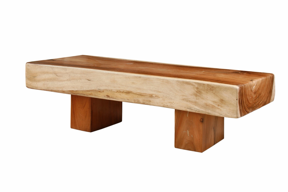 The Onusa coffee table – natural materials, boho furniture handmade in Bali