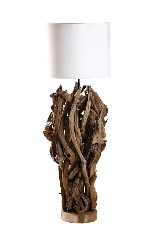 Rustic Lamp Medium Without Electric Cable