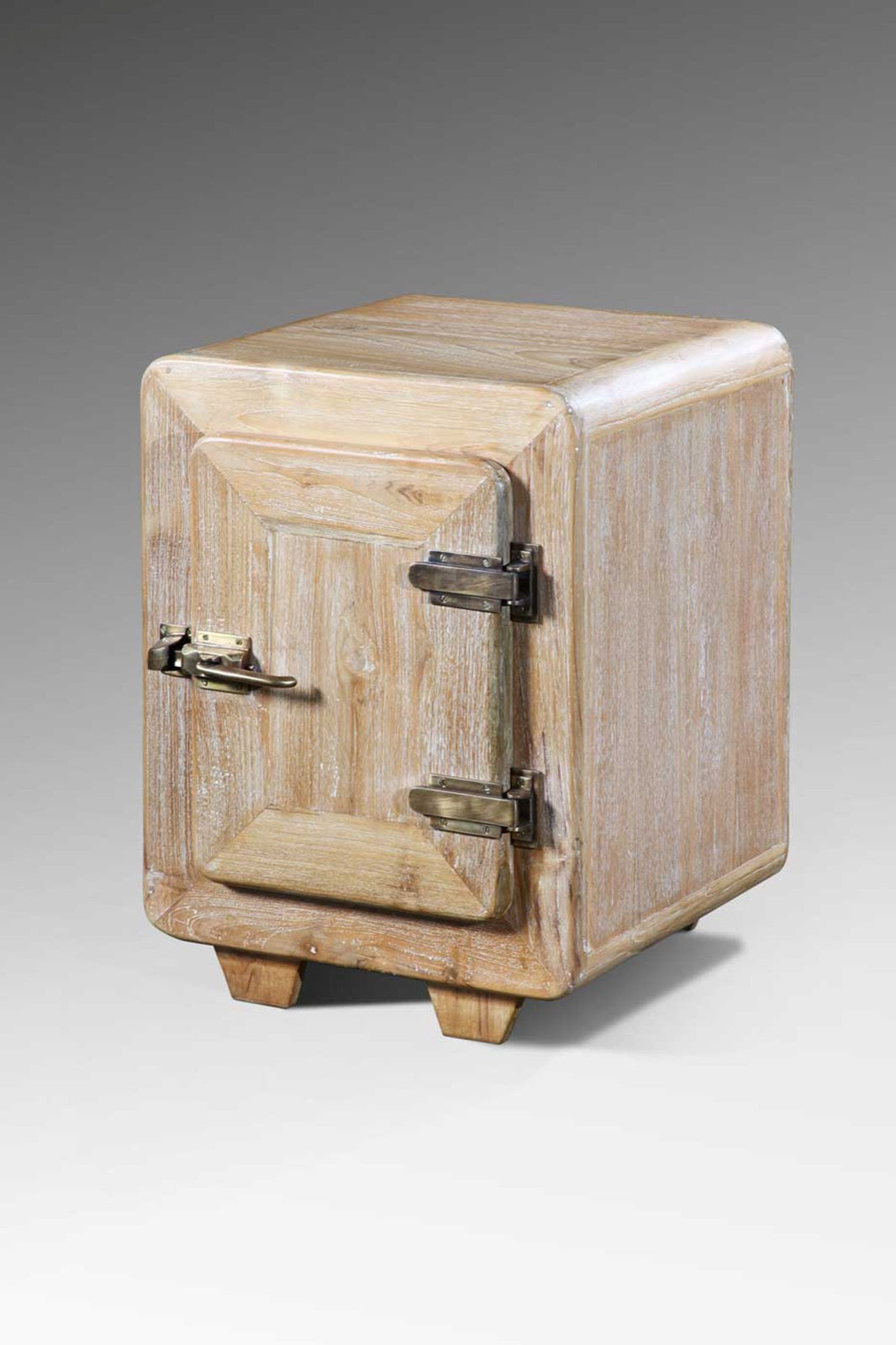 Teak cabinet Freeze – boho furniture, handwoven and handmade in Bali