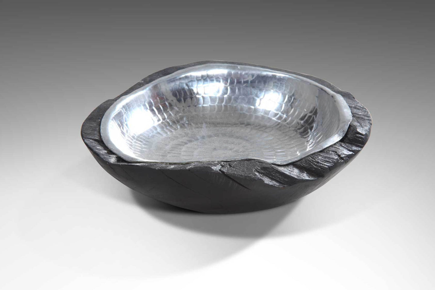 Black Silver Bowl