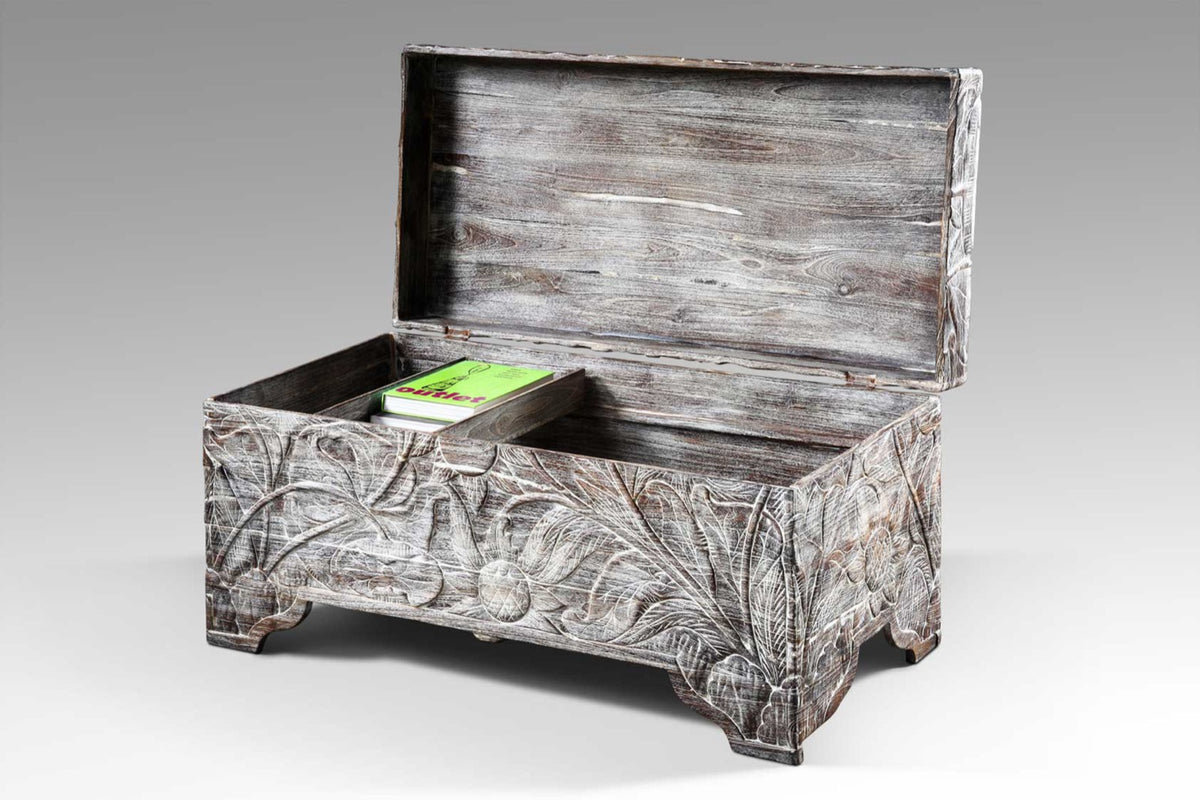 The Bali chest – natural materials, boho furniture handmade in Bali