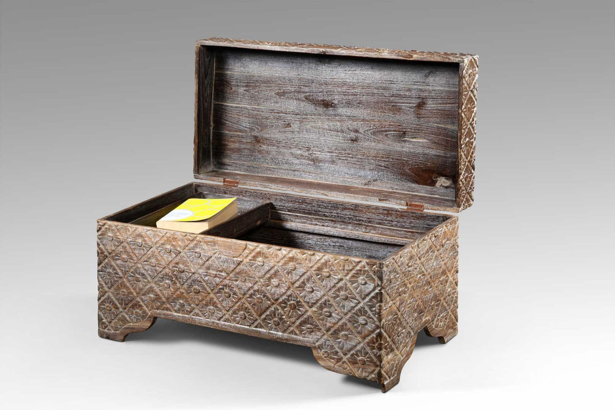 Teak chest – Jogja – boho furniture handmade in Bali by BaliSouk