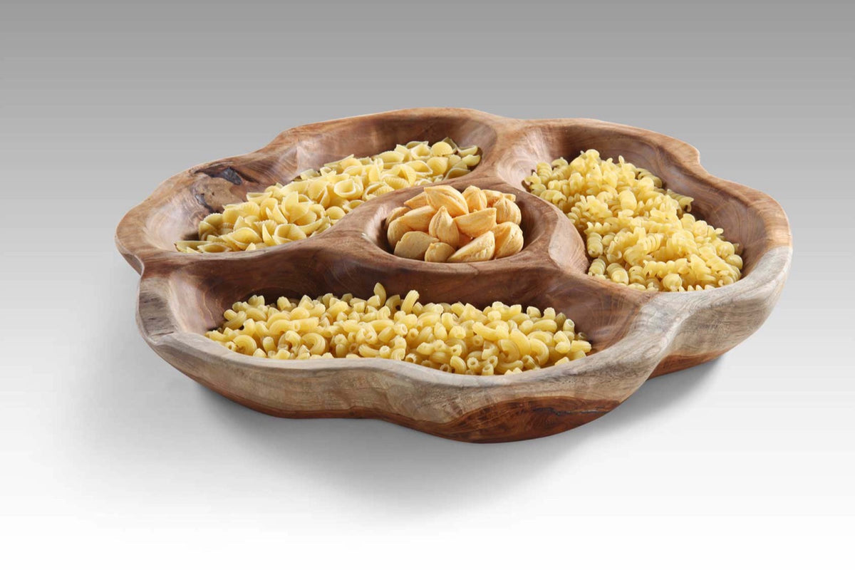 Peanut plate by BaliSouk – boho decor made in Bali